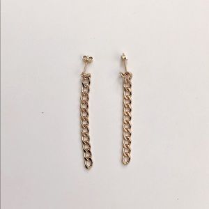 Mejuri Harris Bold Chain Earrings (14k Gold)